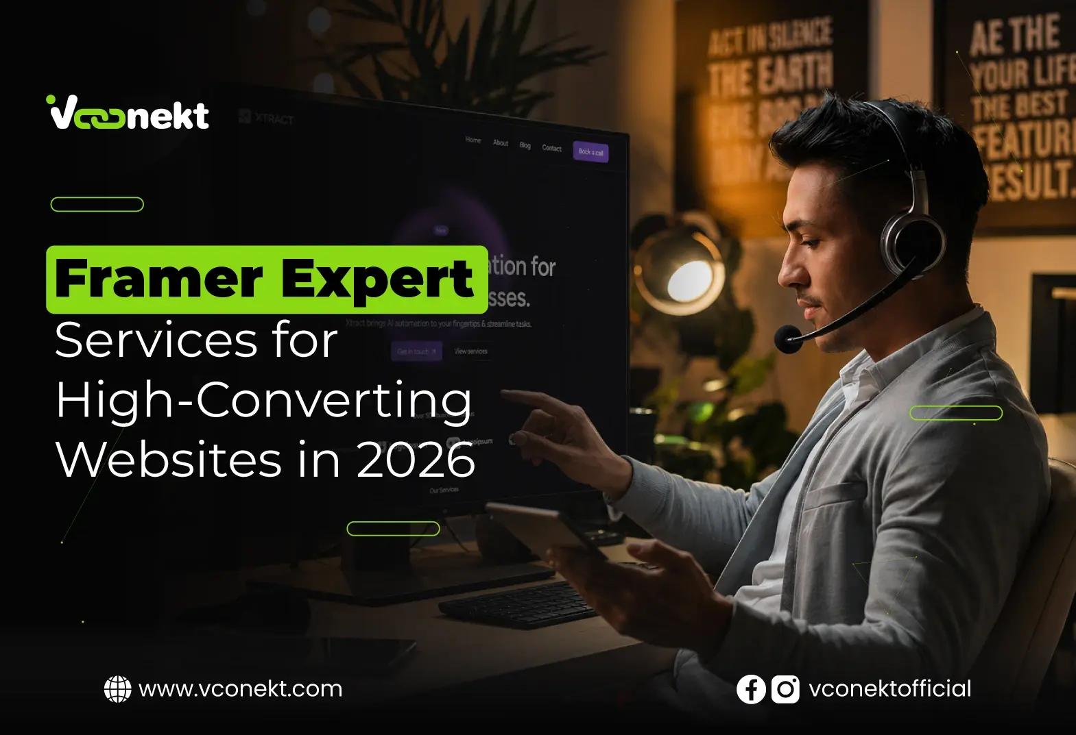 Hire a Framer expert to build fast, SEO-friendly, and conversion-focused websites that help businesses grow online in 2026.