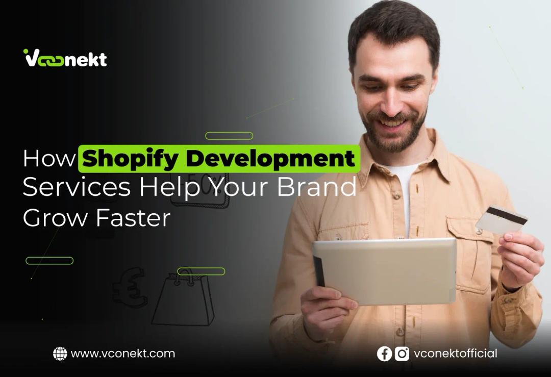 Shopify development services that boost sales, speed, SEO, and conversions. Hire VConekt, the top Shopify development agency in the USA.