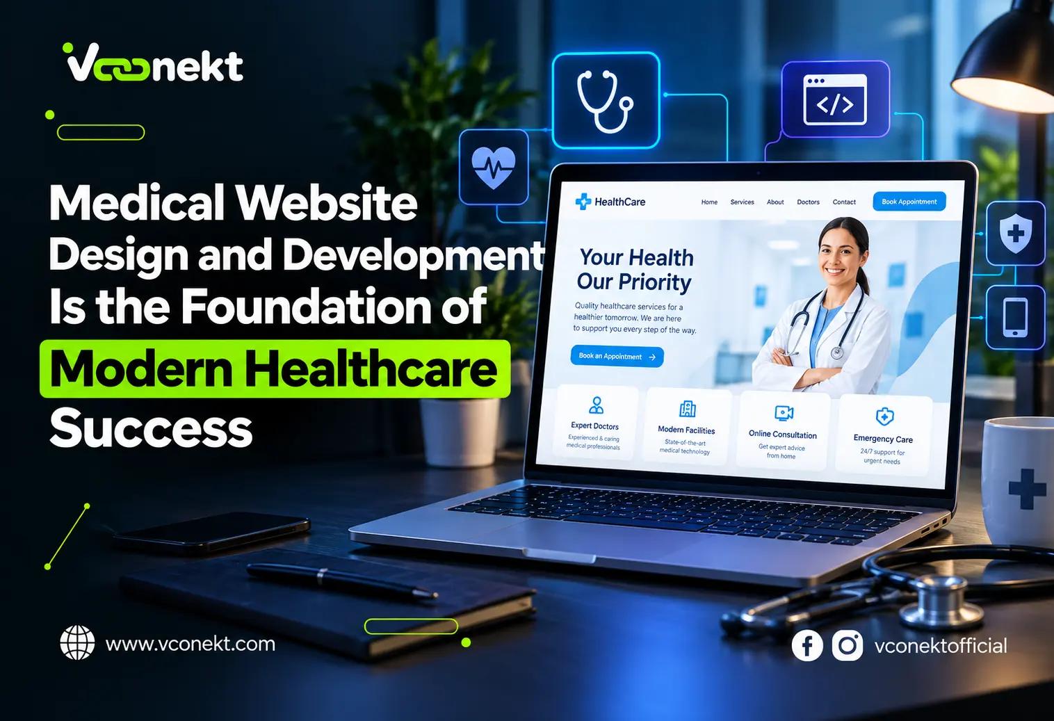 Medical Website Design and Development