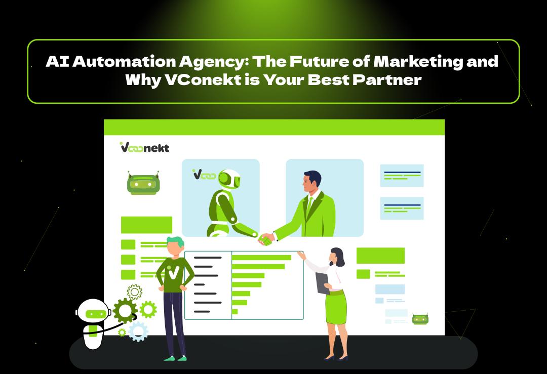 Boost ROI with the best AI automation agency. VConekt helps small and medium businesses scale with smart, affordable AI solutions.
