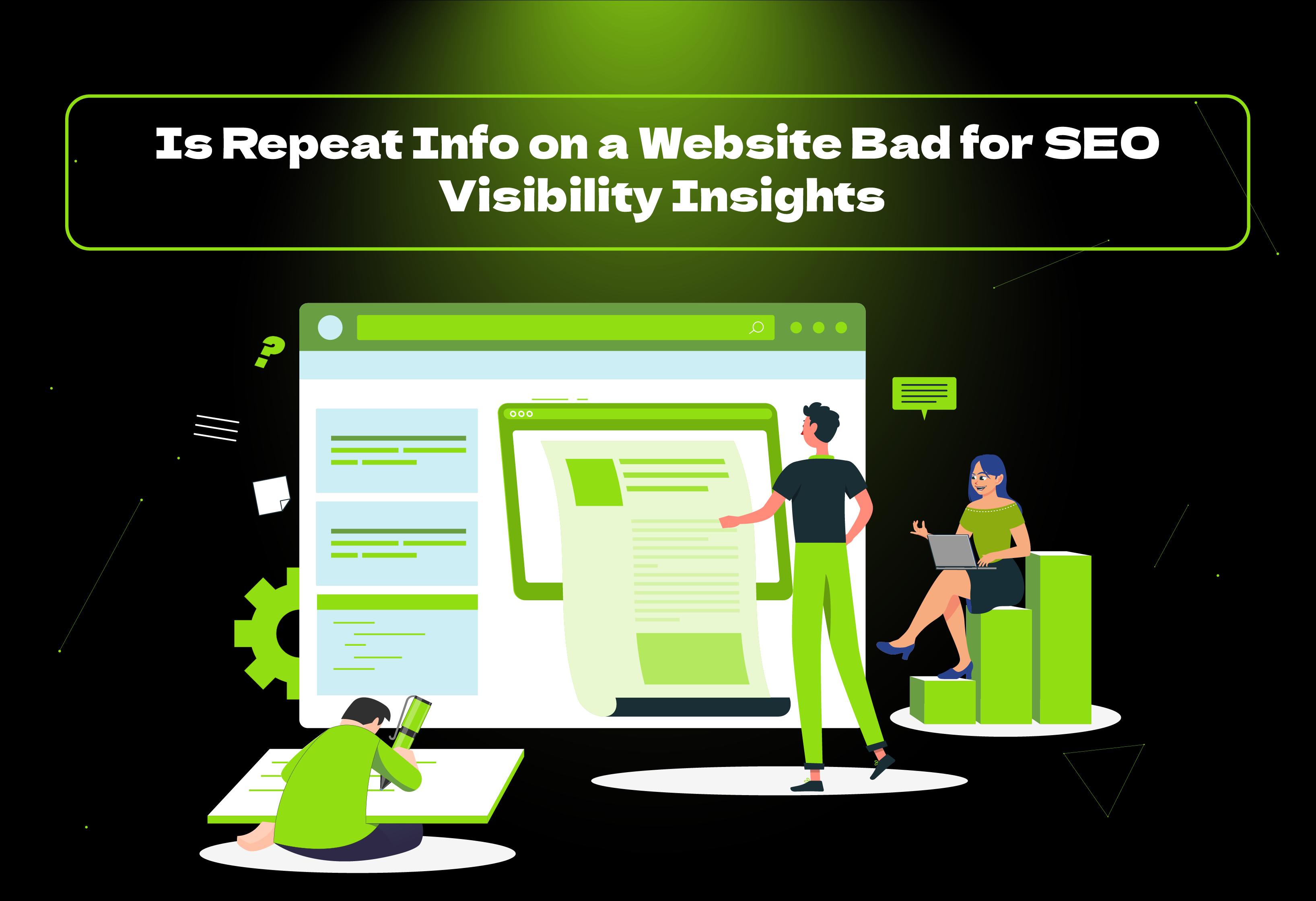 Is repeat info on a website bad for SEO? Learn how duplicate content impacts rankings & how VConekt Agency helps optimize your site for better SEO.