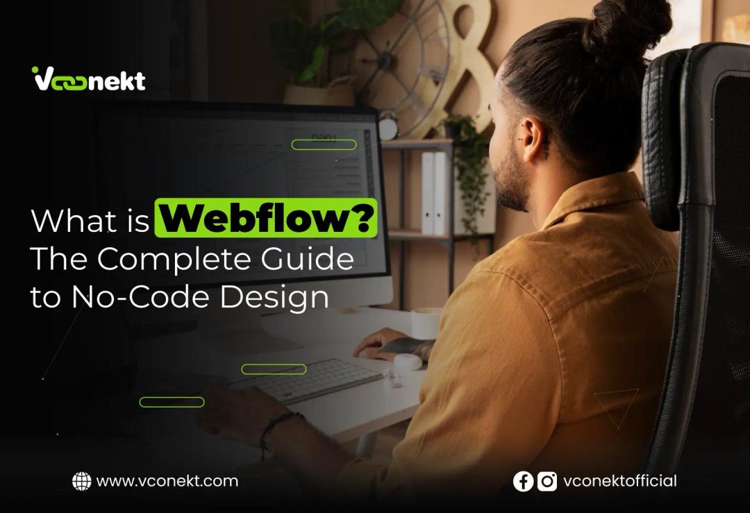 Discover what Webflow is, the professional design tool that builds clean code. Learn why experts like VConekt use it for elite websites.