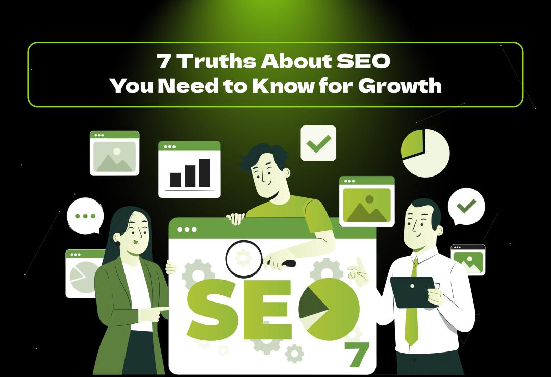 Discover the 7 truths about SEO with VConekt Marketing Agency! Demystify search engine optimization and drive real results. Get the guide now!