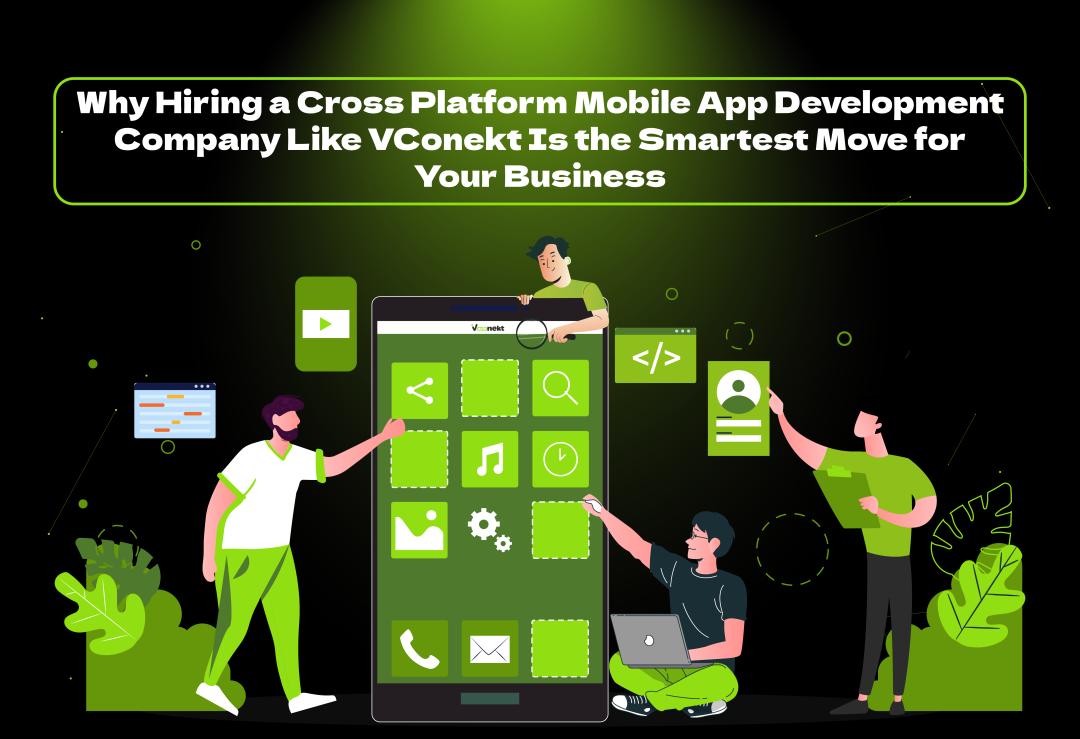 Hire VConekt, a leading cross platform mobile app development company offering cost-effective, high-performance apps for iOS and Android.