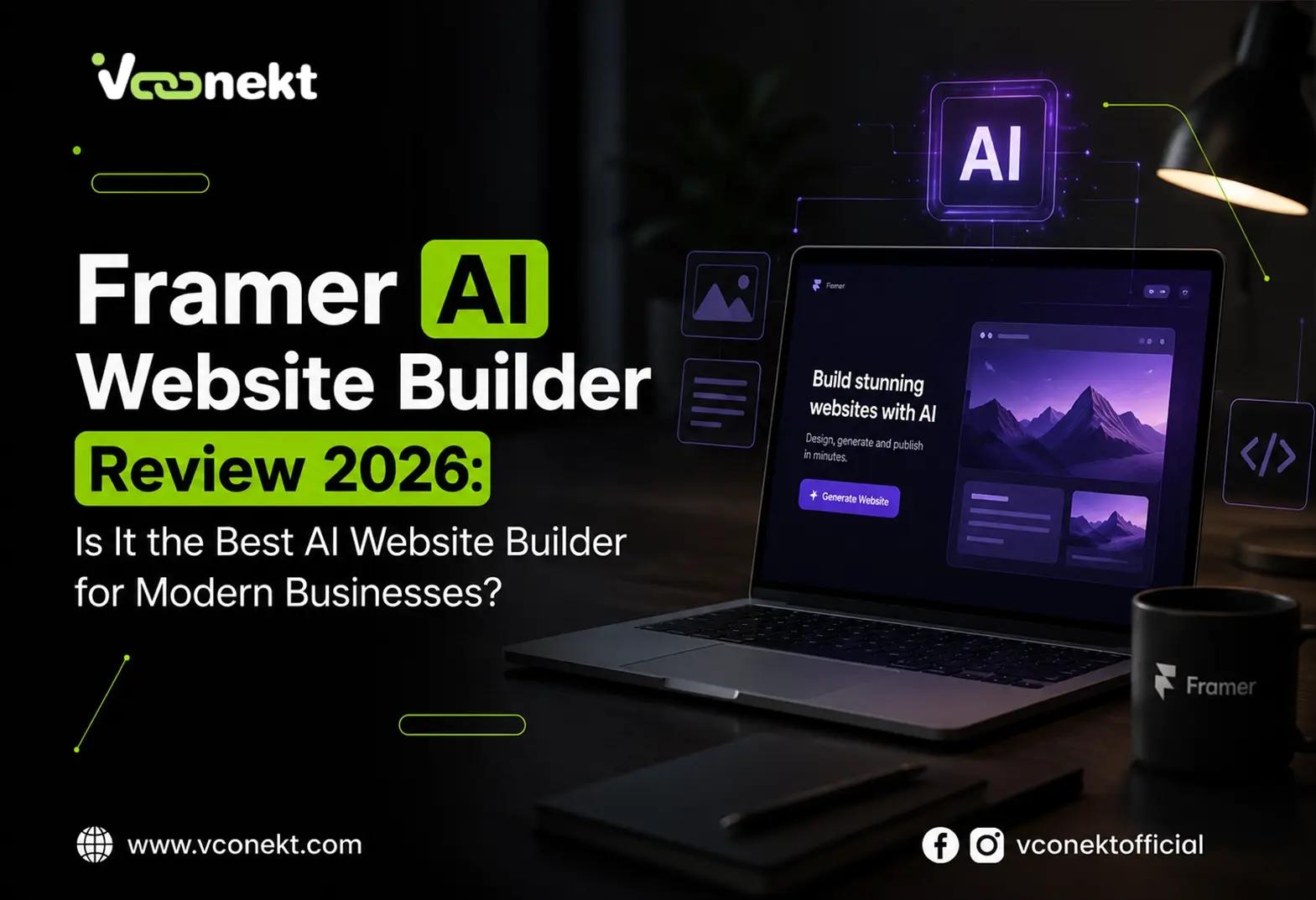 Framer AI Website Builder Review 2026